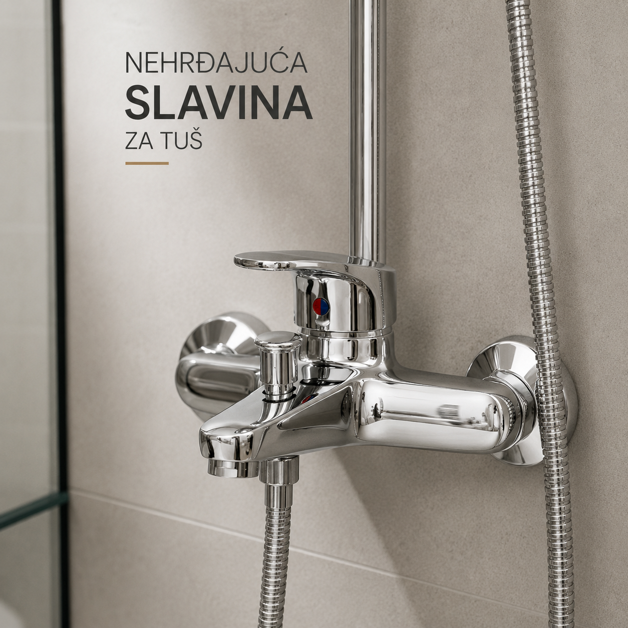 Slavina za Tuš Topla i Hladna Voda