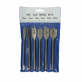 Set pljosnatih burgija za drvo 6PCS