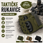 Taktičke Zaštitne Rukavice Otporne na Rezanje – Za Lov, Motor i Rad