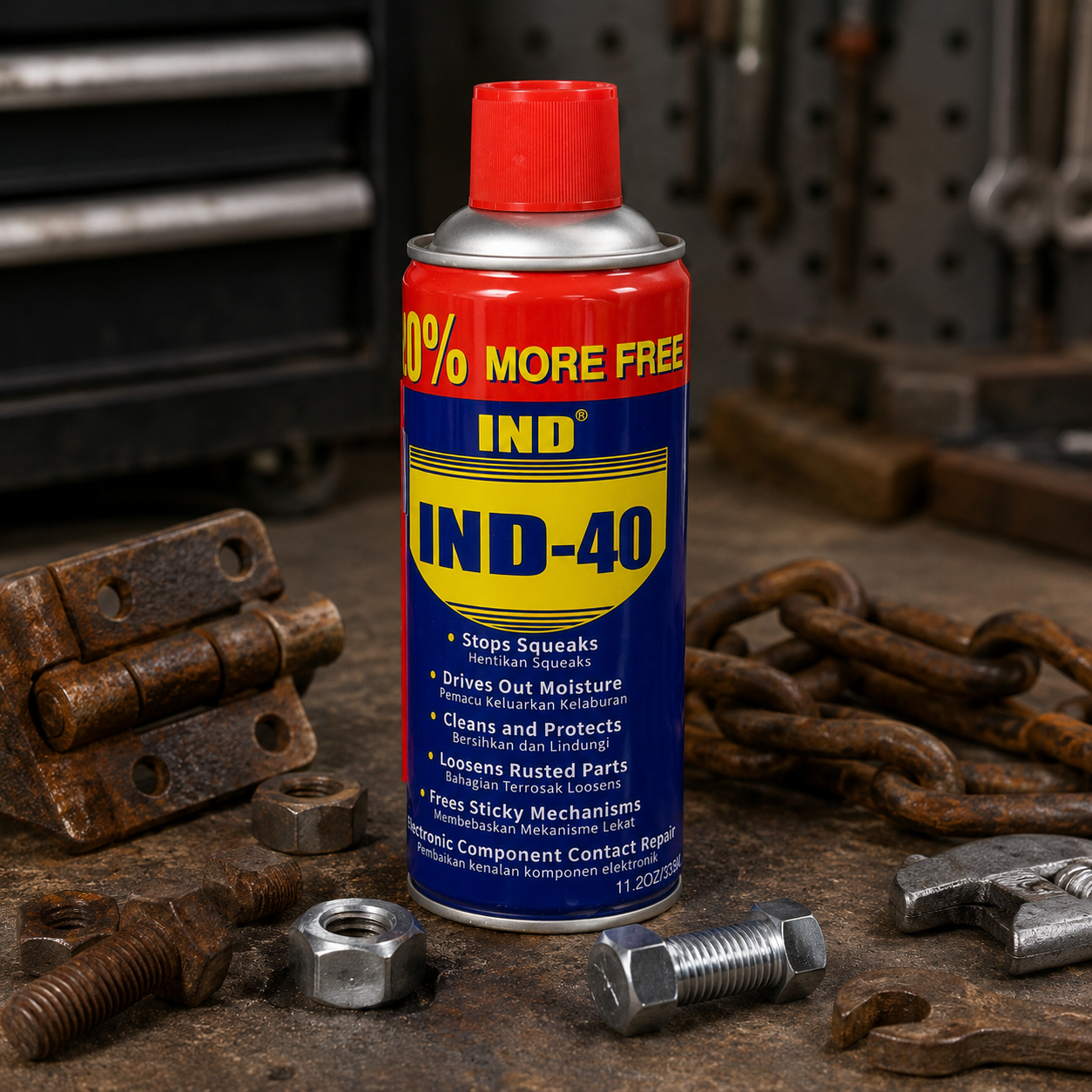 WD-40 Sprej Protiv Hrđe i Za Podmazivanje