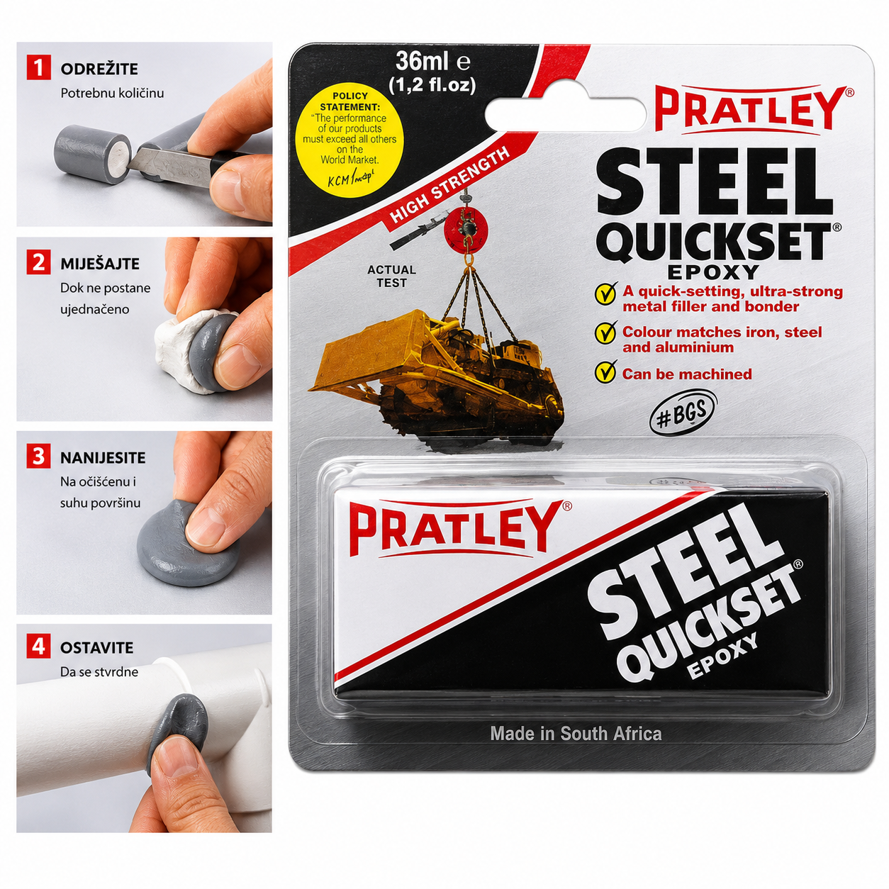 PRATLEY Industrijsko Ljepilo Visoke Čvrstoće