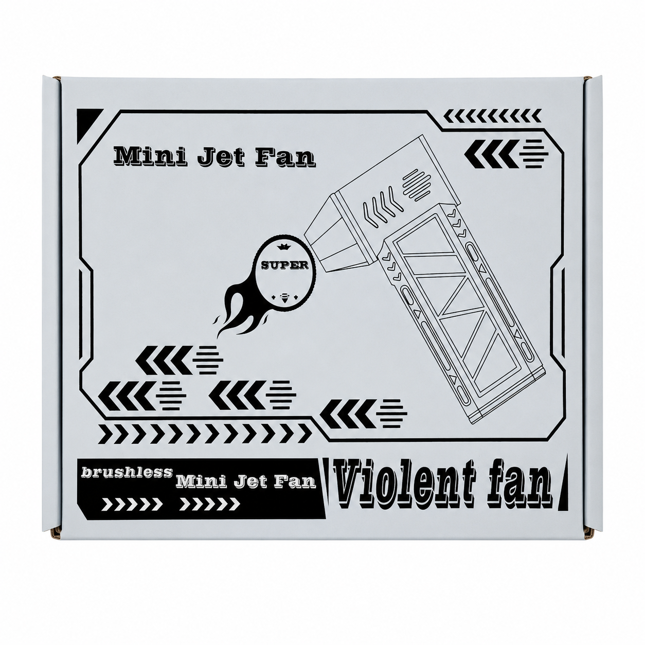 Mini Turbo Jet Fan bežični ventilator