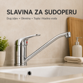 Slavina za Sudoper sa Dugim Izljevom Topla i Hladna Voda