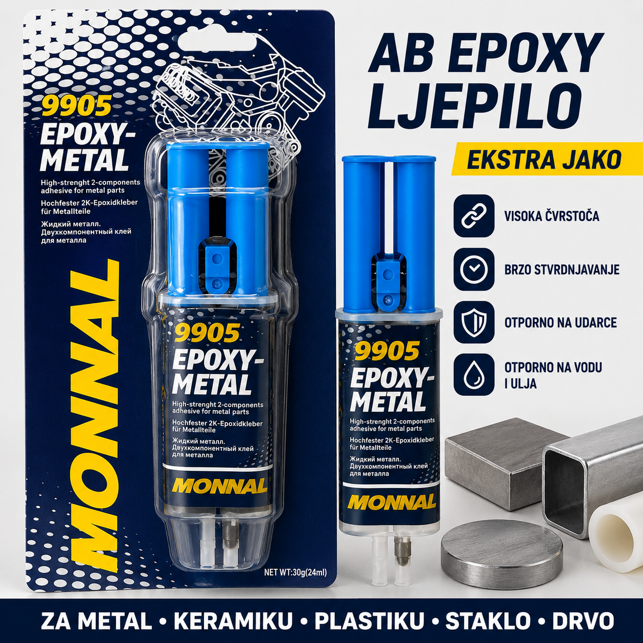 AB Epoksi Ljepilo za Metal