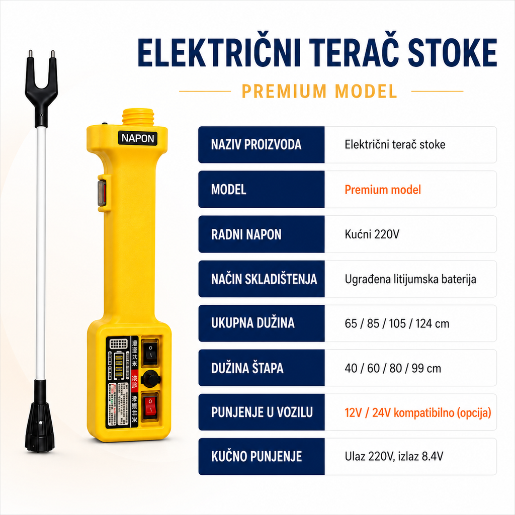 Električni Tjerač Stoke