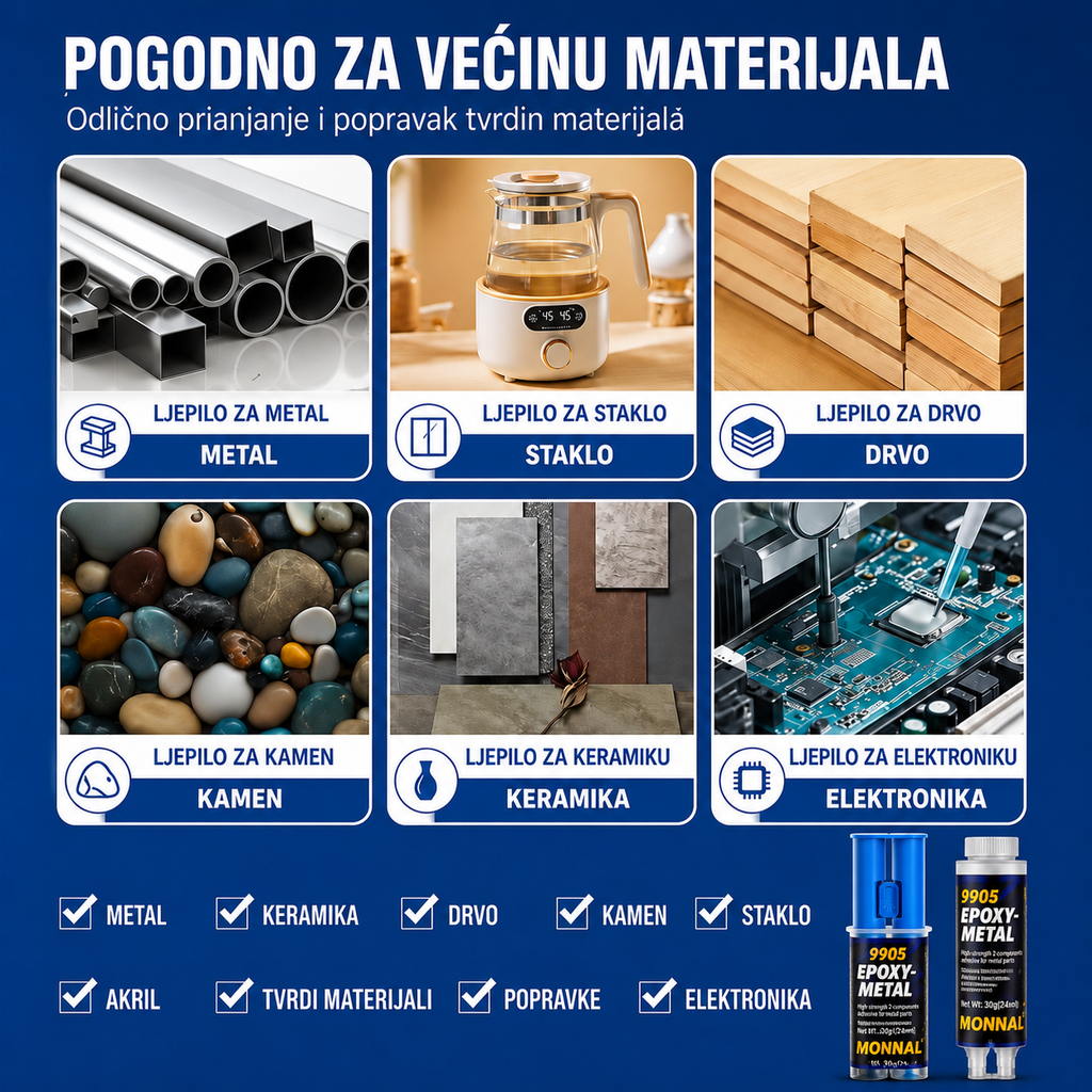 AB Epoksi Ljepilo za Metal