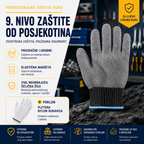 Rukavice Otporne na Rezanje – Zaštitne Radne Rukavice od Čeličnih Vlakana