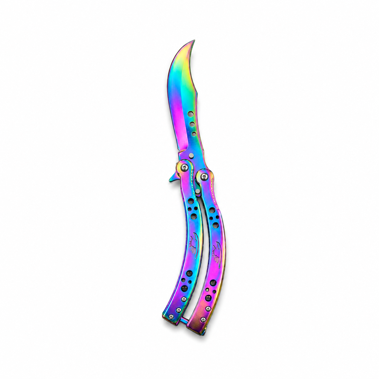 Sklopivi Džepni Nož | Rainbow Titanium Finish