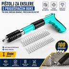 Pištolj za Eksere – Ručni Alat za Brzo Pričvršćivanje Betona, Čelika i Zidova