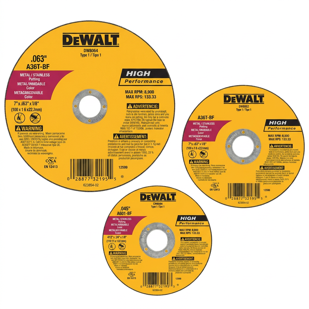 DEWALT Rezne Ploče za Metal 115mm / 125mm / 180mm