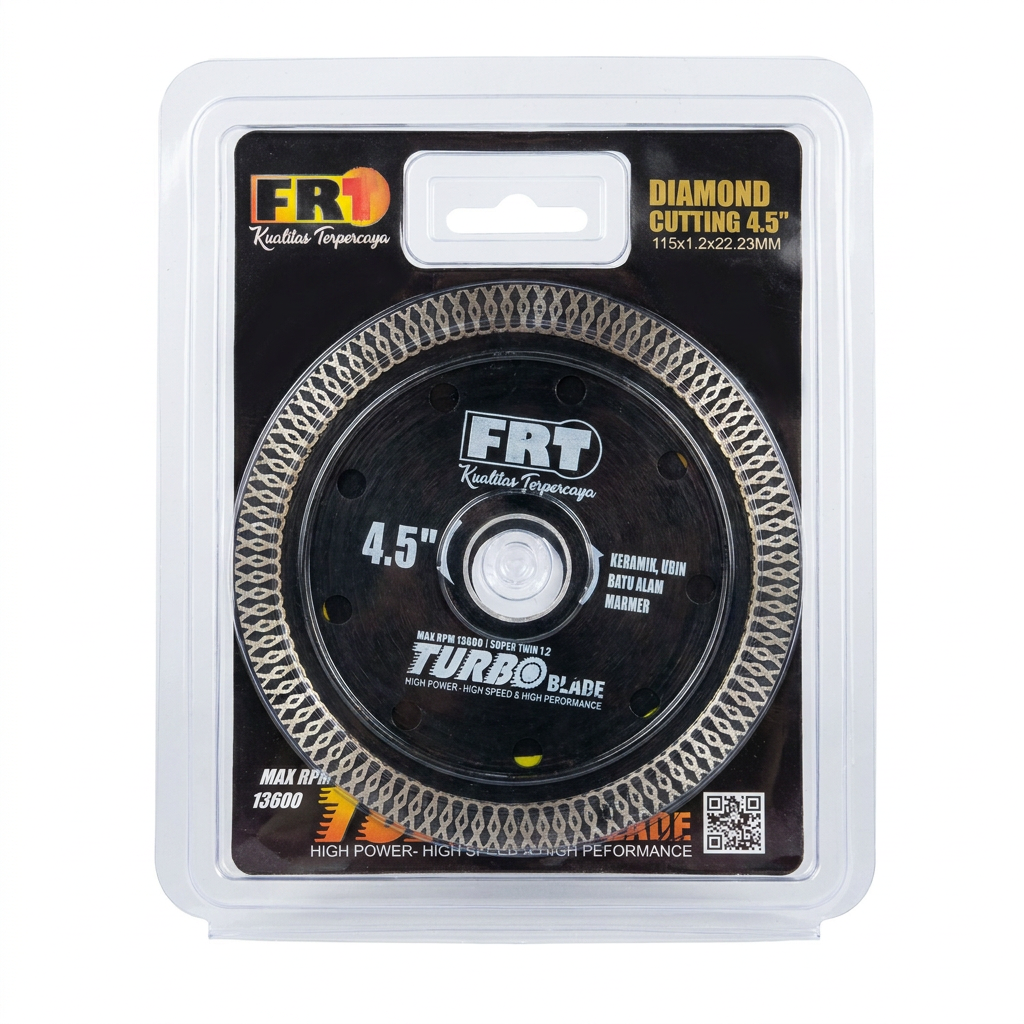 Turbo Dijamantski Disk 115mm za Keramiku, Mermer i Kamen